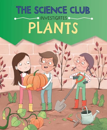 Book cover featuring children in a garden with pumpkins and plants.