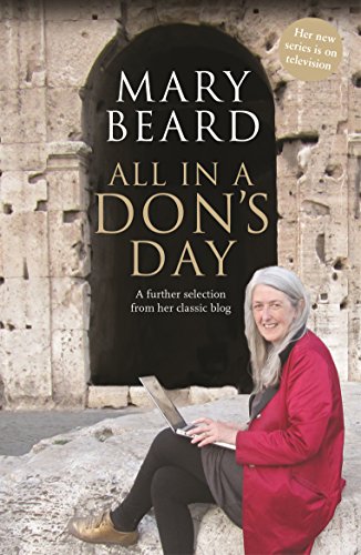 Book cover featuring Mary Beard with a woman using a laptop.