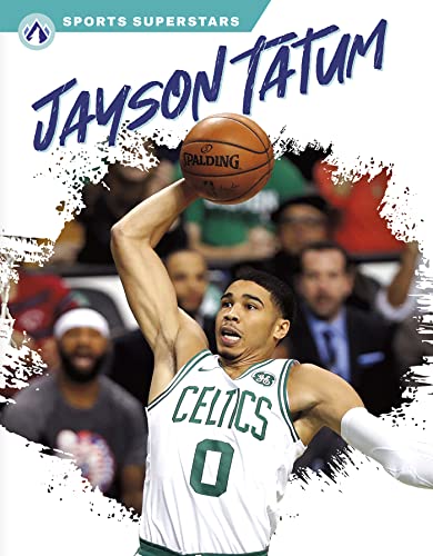 Jayson Tatum in a Celtics uniform shooting a basketball, book cover.