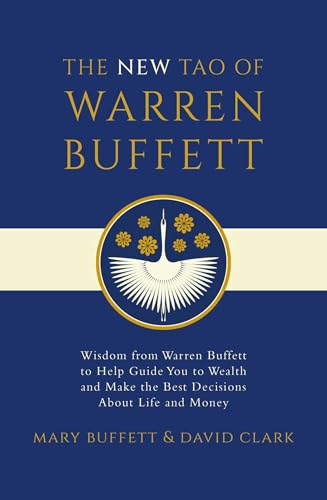 Book cover: "The New Tao of Warren Buffett" with a crane emblem.