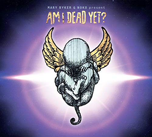 CD cover: winged, fetal figure in a blue and purple cosmic scene.