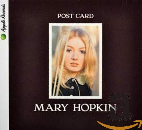 CD cover featuring a portrait of Mary Hopkin on a dark brown background.
