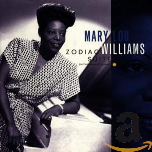 Mary Lou Williams portrait, album cover for “Zodiac Suite” CD.