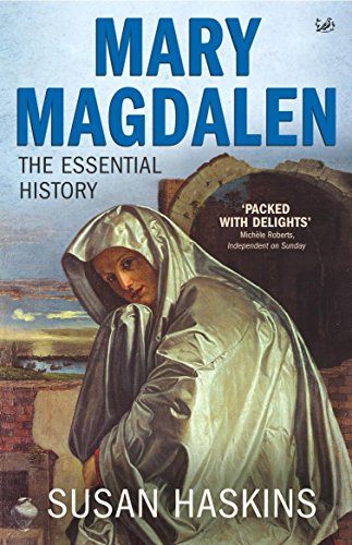 Book cover: "Mary Magdalen" with a painting of a veiled woman.