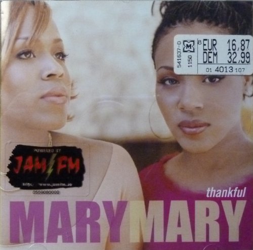 CD cover featuring Mary Mary with two women and a price sticker on top.