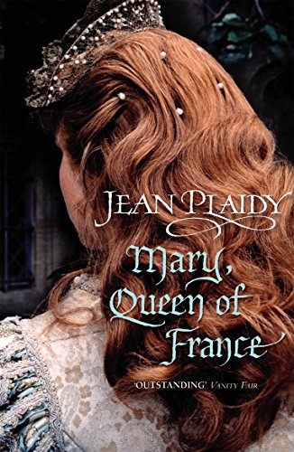 Book cover: Mary, Queen of France, with a woman in a crown and curls.
