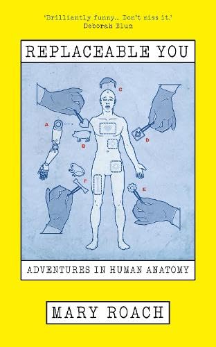 Book cover showing a human figure with various body parts being replaced by objects.