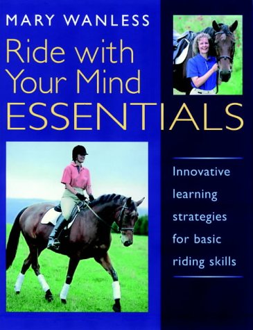 Book cover featuring a woman riding a horse and an inset photo of the author.
