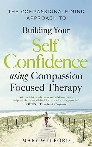 Book cover with beach scene and title "Building Your Self Confidence".