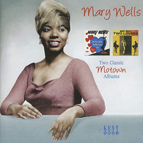 Mary Wells album cover featuring a portrait and two album artworks.