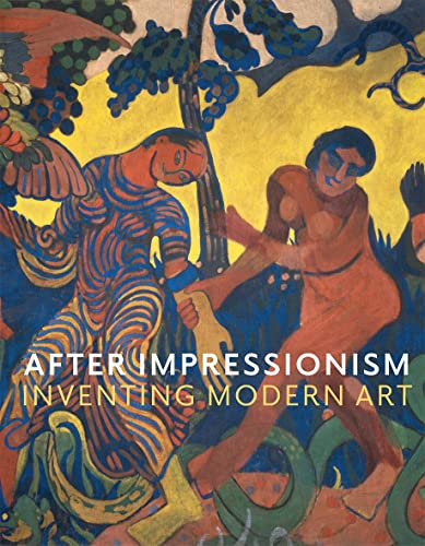 Book cover featuring a vibrant, stylized painting of figures in nature.