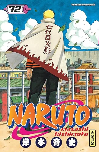 Cover of Naruto manga, volume 72, featuring a character with blonde hair.