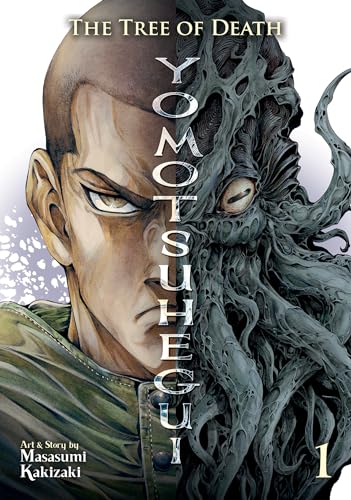Manga cover showing a man's face transitioning into a dark, tentacled creature.