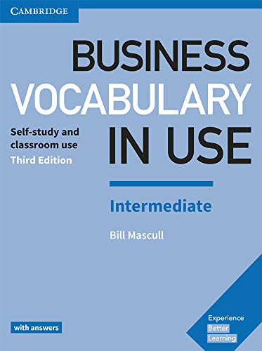 Cover of "Business Vocabulary in Use: Intermediate," third edition.