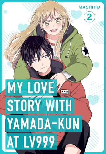 Anime cover of a blonde woman hugging a black-haired man from behind.