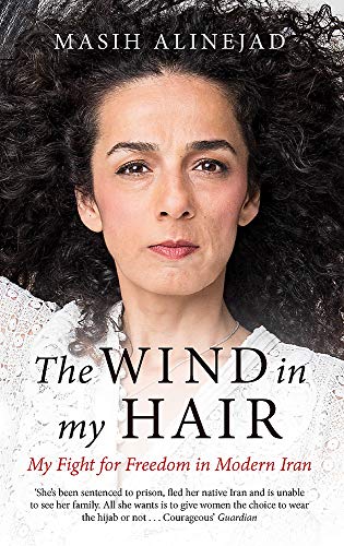 Book cover featuring a close-up portrait of Masih Alinejad with curly dark hair.