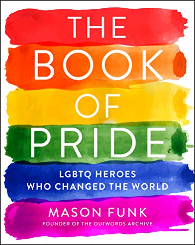 Book cover with rainbow watercolor background and white title text.