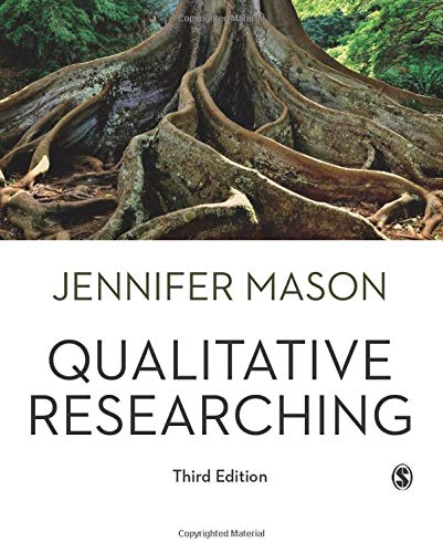 Book cover: "Qualitative Researching" with tree root image.