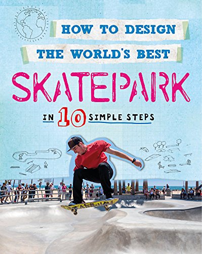 Book cover: Skateboarder in motion above a concrete skatepark.