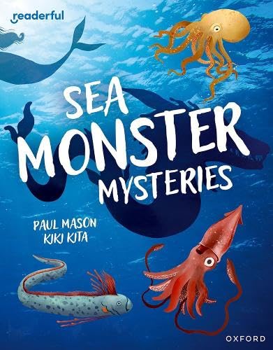Book cover featuring an octopus, a squid, and an eel underwater with title text.