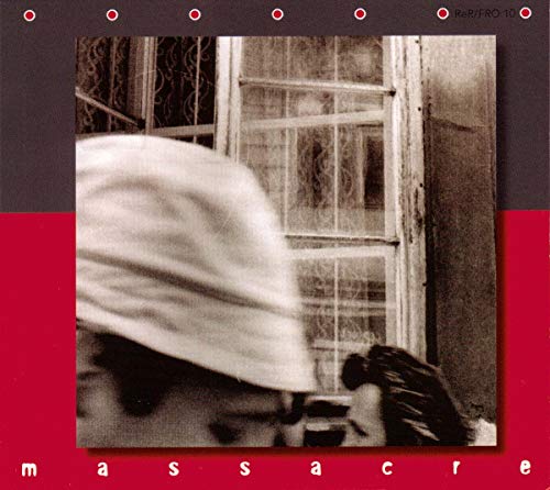 CD cover: blurred figure with hat, window, and red border.