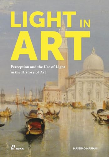 Book cover: "Light in Art" with a Venetian canal scene.