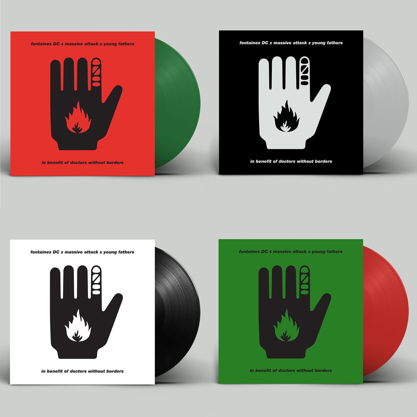 Fontaines DC/Massive Attack/Young Fathers - ceasefire  [VINYL]