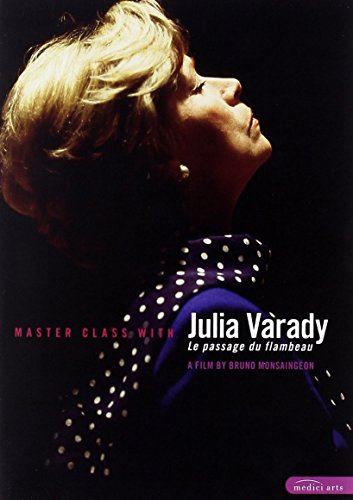 DVD cover featuring opera singer Julia Varady in profile, looking upwards.