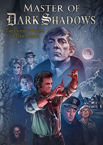 DVD cover for “Master of Dark Shadows” featuring Dan Curtis and cast.