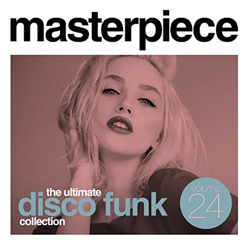 CD cover featuring a blonde woman in a pink-toned, retro disco style.