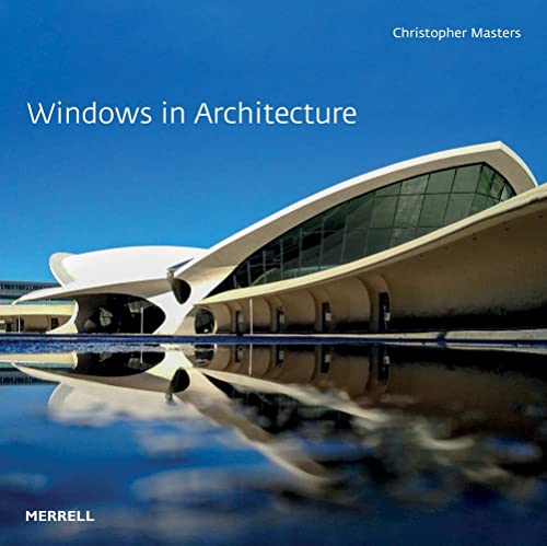 Book cover featuring a modern building with large windows reflected in water.