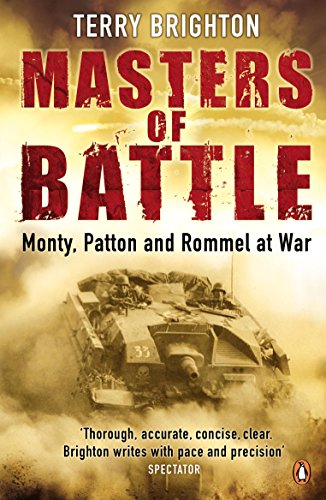 Book cover: “Masters of Battle” with a tank and soldiers in smoke.