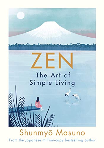Book cover featuring a person sitting on a dock by a lake near mountains.
