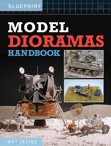 A book with a diorama on the cover, likely featuring miniature models and scenery.