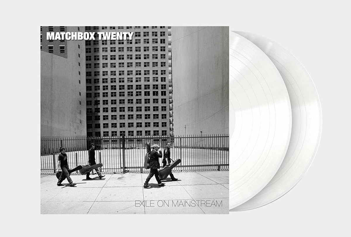 Matchbox Twenty “Exile on Mainstream” white vinyl 2LP record.