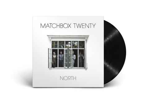 Matchbox Twenty “North” vinyl record with window image on cover.