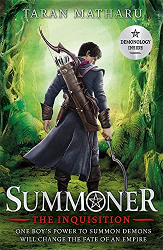 Fantasy book cover featuring a young archer in a forest setting.