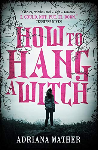 Book cover: "How to Hang a Witch" with a lone figure in a forest.