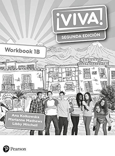 Cover of Viva! 1 Workbook 1B featuring a group of students in front of buildings.