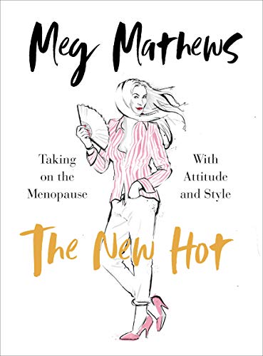 Book cover with a sketch of a woman holding a fan, titled “The New Hot.”