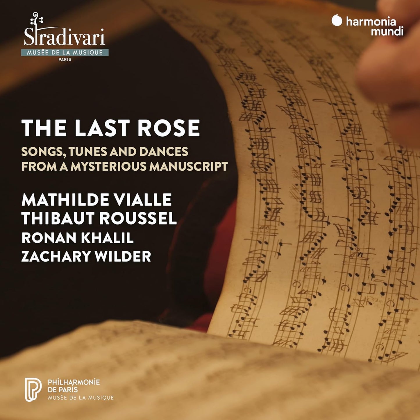 CD cover for “The Last Rose” by Vialle, Roussel, and Khalil.