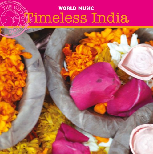 CD cover with colorful marigolds and pink lotus petals.