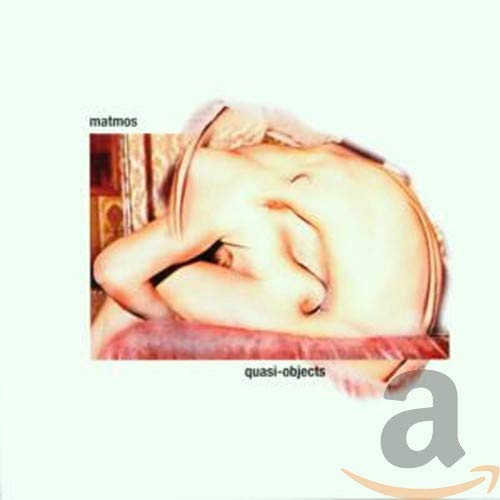 CD cover for Matmos’ “Quasi-Objects” featuring a reclining person’s face.