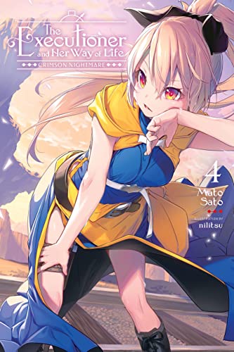 Anime-style book cover featuring a young woman in blue and yellow clothing.