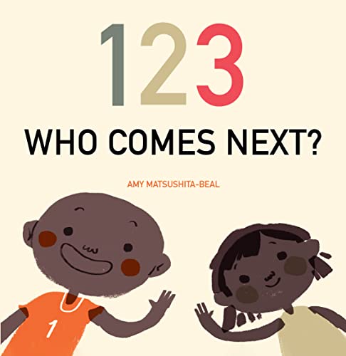Book cover with large numbers "123" and illustrations of two children.