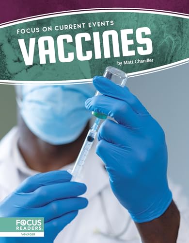 Book cover: "Vaccines" with gloved hands holding a syringe.