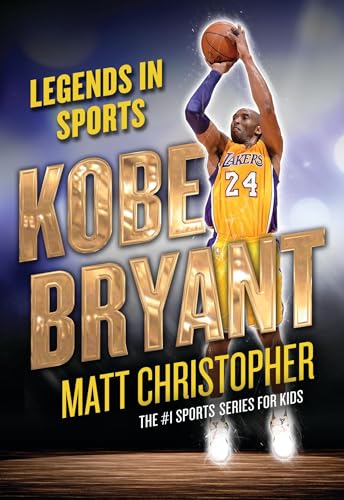 Book cover featuring Kobe Bryant in his Lakers uniform shooting a basketball.
