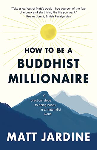 Book cover with yellow sun, dark mountains, and bold white title text.