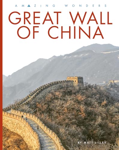 Book cover depicting a winding section of the Great Wall of China.