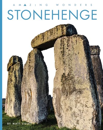 Book cover depicting large, weathered stone pillars at Stonehenge.